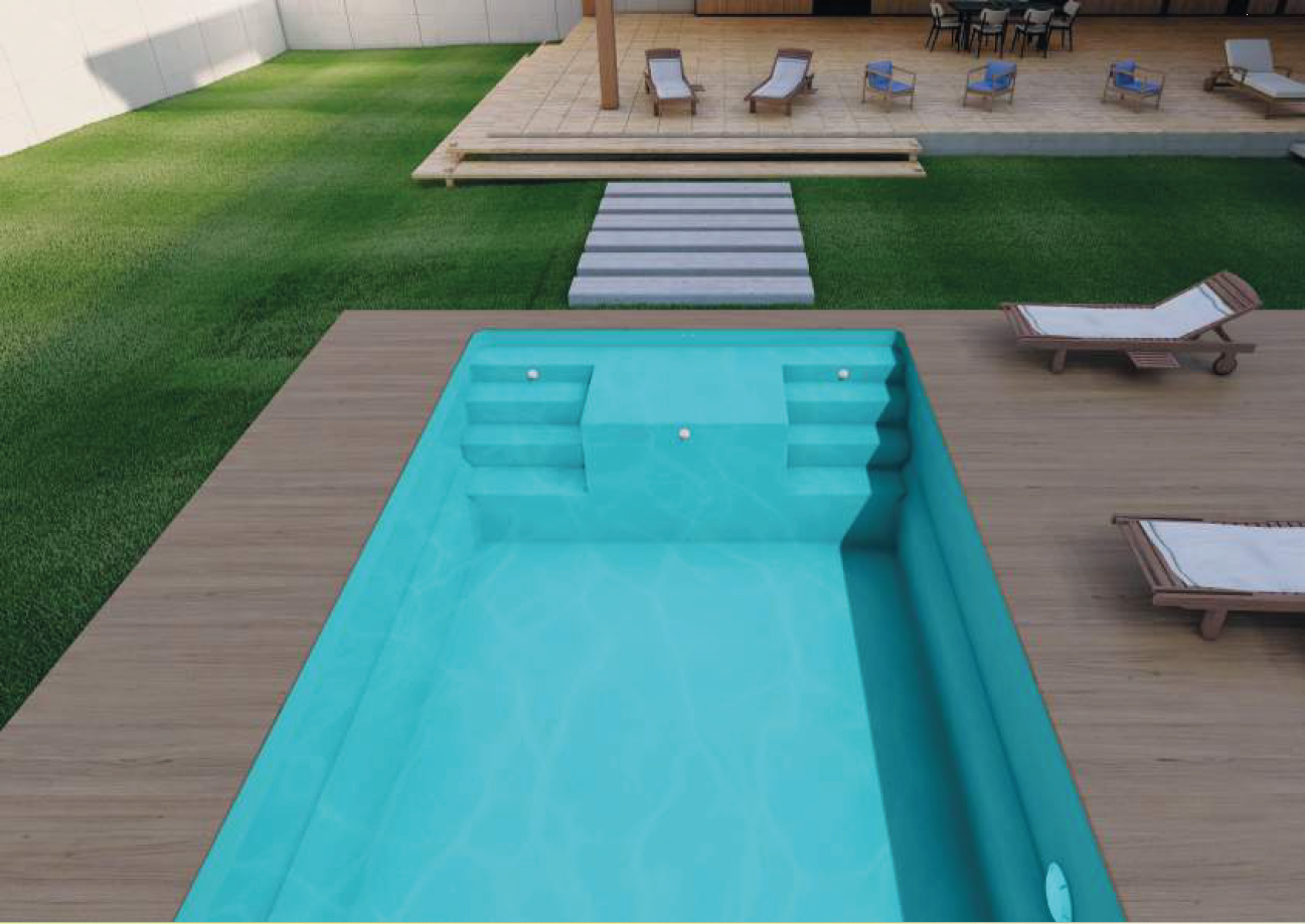TURQUOISE 8 8.00x4.00x1.50m